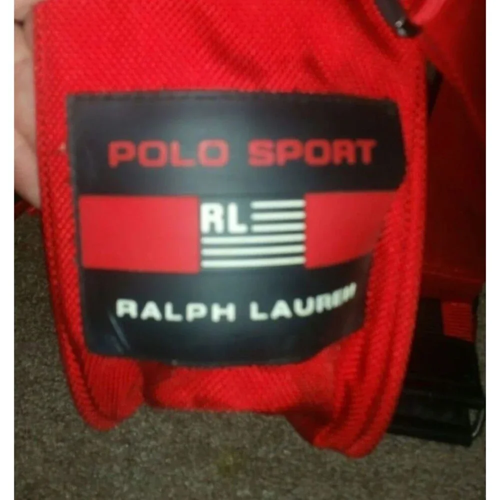 Vintage Polo Sport Ralph Lauren Canvas Messanger Bag